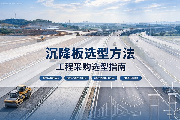 舟山沉降板选择方法