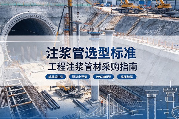 舟山注浆管选型标准