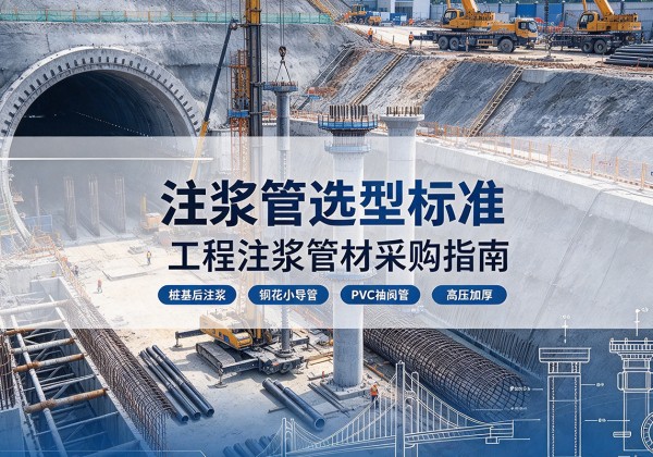 舟山注浆管选型标准